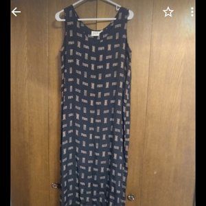 Vintage Chico's Rayon Maxi Dress